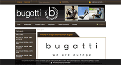 Desktop Screenshot of bugatti-buty-sklep.pl